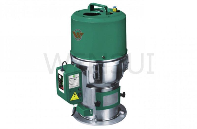 Alimentador para material plástico limpeza automática