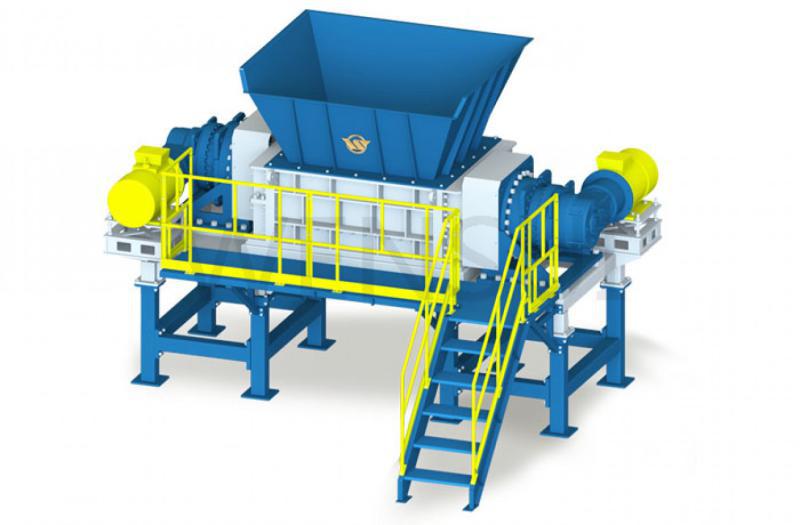 Destruidora de eixo duplo série DL